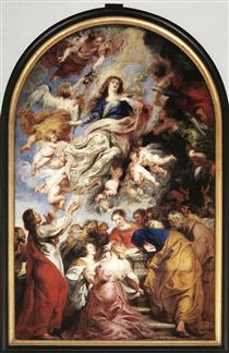 L'Assomption de la Vierge - Pierre Paul Rubens