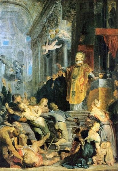 Les Miracles de saint Ignace de Loyola, c.1616 - c.1617 - Pierre Paul Rubens