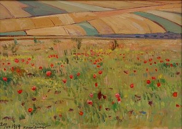 Poppies, 1919 - Petro Kholodny (Elder)