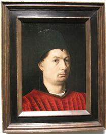 Portrait of a man - Petrus Christus