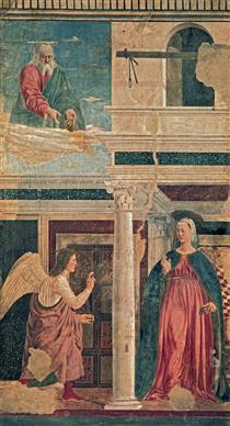 L'Annonciation - Piero della Francesca