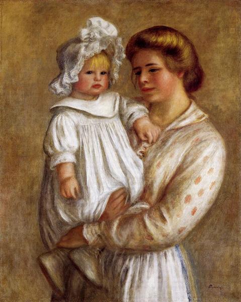 Claude and Renee (Claude), 1903 - Pierre-Auguste Renoir