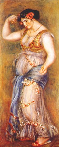 Dancer with Castanets, 1909 - Pierre-Auguste Renoir