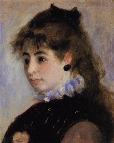 Madame Henriot, 1874 - Пьер Огюст Ренуар