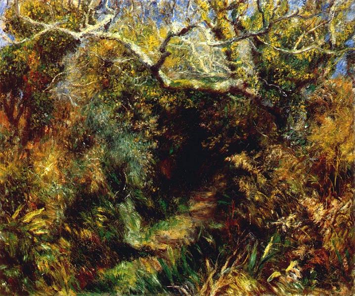 Mediterranean landscape, 1889 - 1891 - Auguste Renoir
