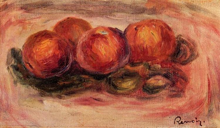 Peaches and Almonds - Auguste Renoir