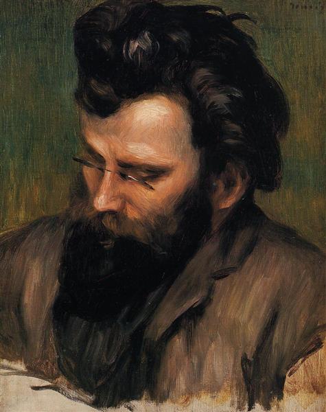 Portrait of Charles Terrasse, c.1895 - 雷諾瓦