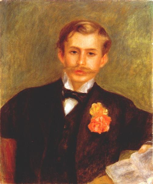 Portrait of Monsieur Germain, c.1900 - 雷諾瓦