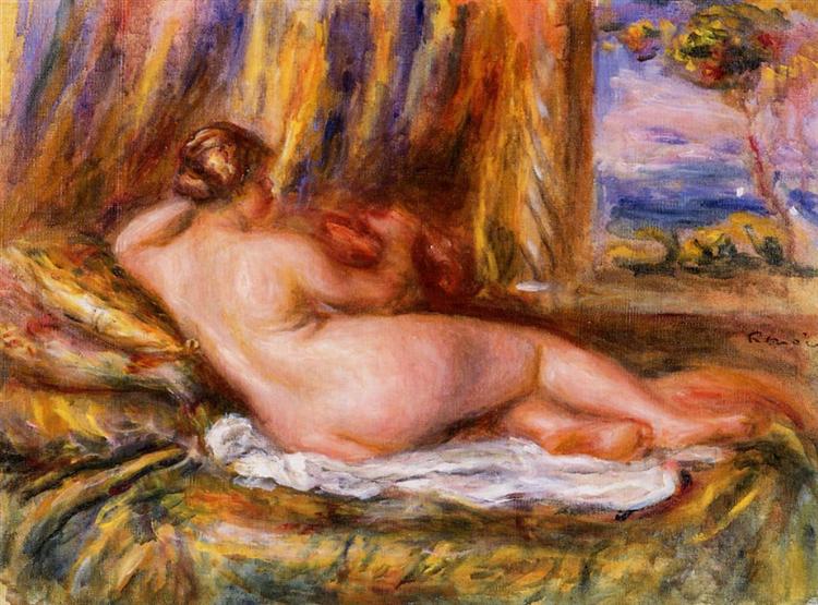 Reclining Nude, 1850 - 1860 - Pierre-Auguste Renoir