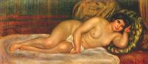 Femme nue couchée - Auguste Renoir