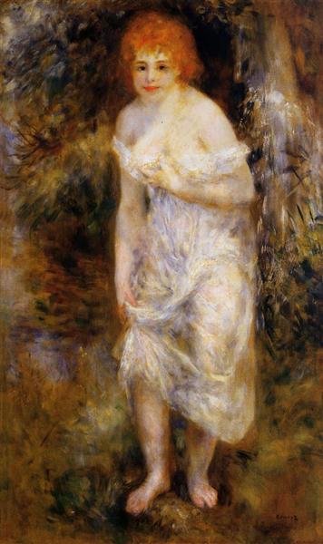 The Spring, c.1895 - Auguste Renoir