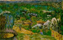 A spring landscape - Pierre Bonnard
