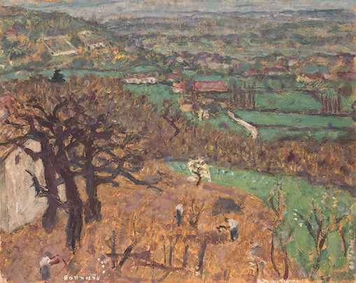 Dauphine Landscape, c.1899 - Пьер Боннар