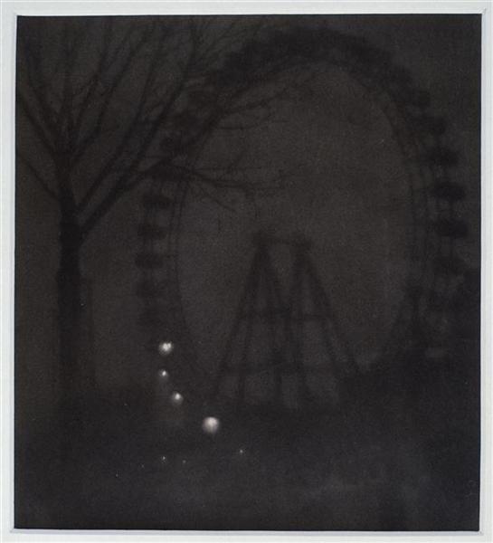 Ferris Wheel in the Tuileries, 1905 - Пьер Дюбрёй