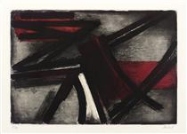 Etching No. 2 - Pierre Soulages