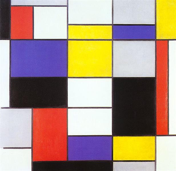 Composition A, 1923 - Piet Mondrian