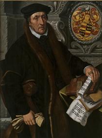 Portrait of Simon Marten Dircsz - 彼得·阿尔岑