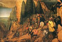 Conversion of St. Paul - Pieter Brueghel el Viejo