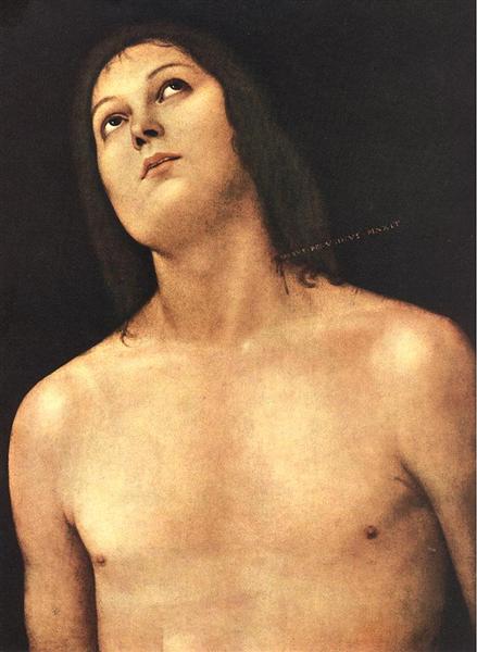 Bust of St. Sebastian, 1493 - 1494 - Perugino