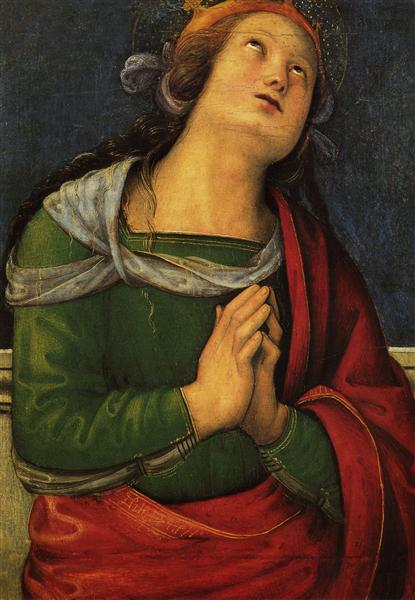 Полиптих Св. Петра (Св.Флавия), 1500 - Пьетро Перуджино