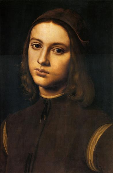 Portrait of a young man - Perugino