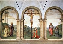 The Pazzi Crucifixion - Pietro Perugino