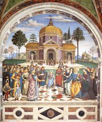 Christ among the Doctors - Pinturicchio