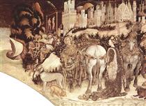 Saint George and the Princess of Trebizond - Antonio Pisanello