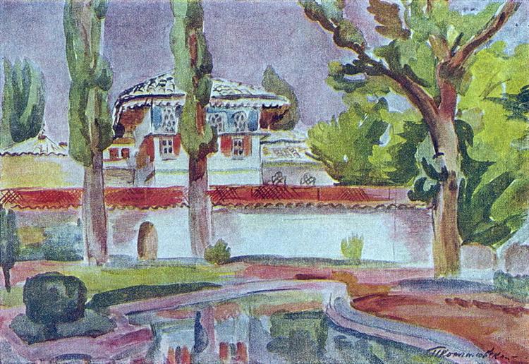 Bakhchisarai. Khan's palace., 1930 - Петро Кончаловський