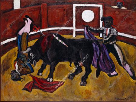 Bullfight, 1910 - Pyotr Konchalovsky