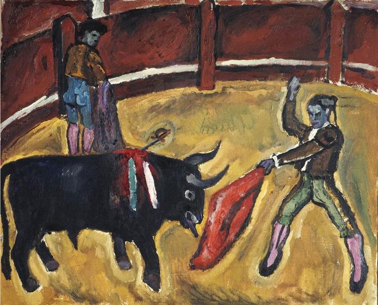 Bullfight. Study., 1910 - Pjotr Petrowitsch Kontschalowski