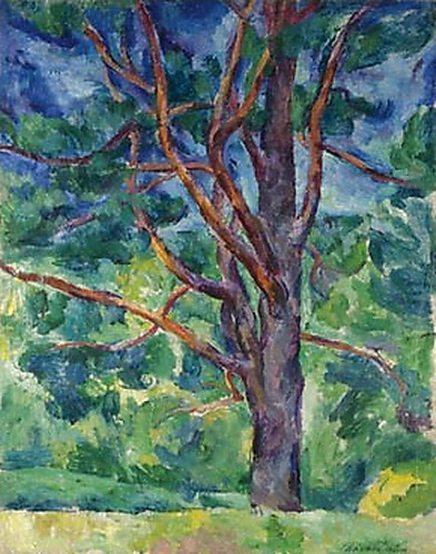 Pine tree, 1918 - Piotr Kontchalovski