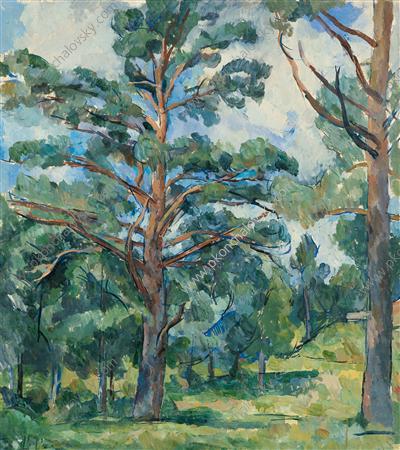 Pine tree, 1921 - Петро Кончаловський