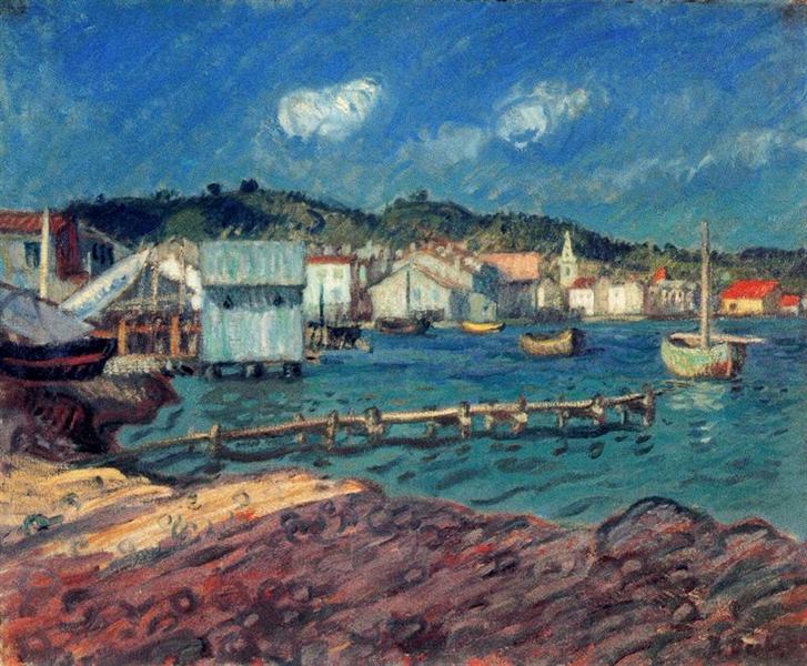 The Port of Martigues - Raoul Dufy
