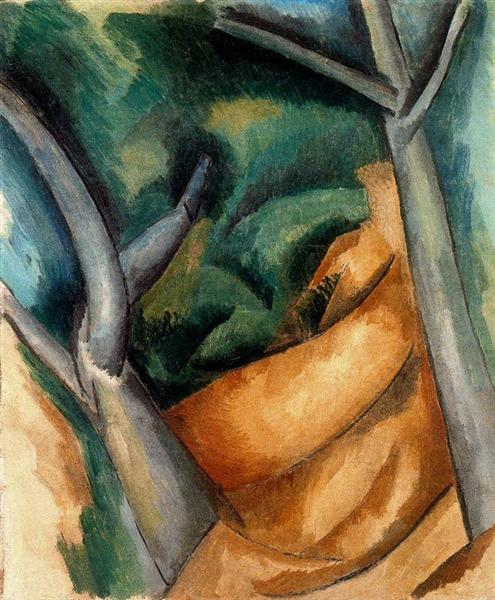 Trees at Estaque, 1908 - Raoul Dufy