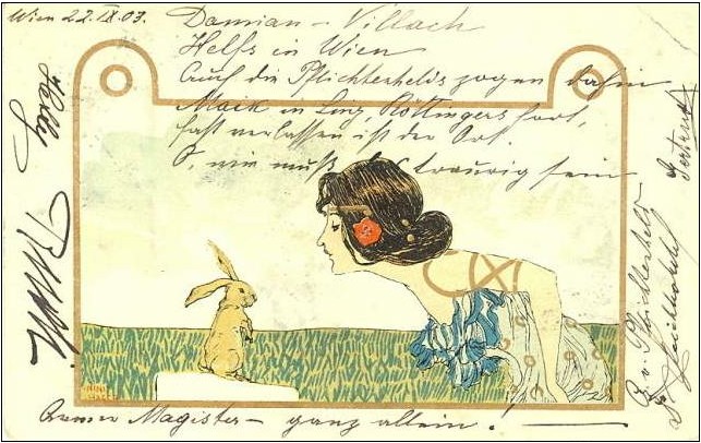 Girls with Animals, 1901 - Рафаэль Кирхнер
