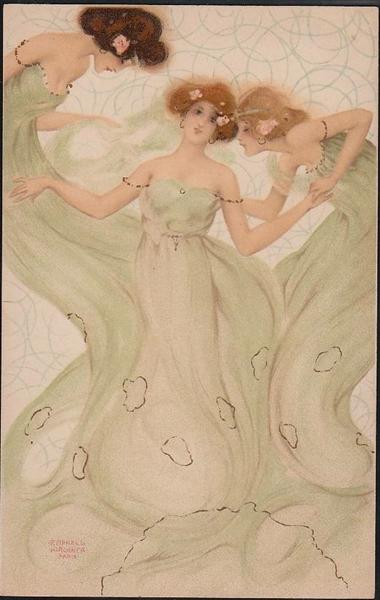 Mayflyes, 1904 - Raphael Kirchner