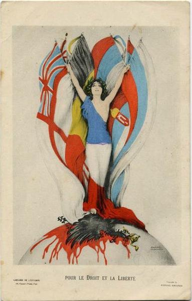 To the Right and Freedom - Raphael Kirchner