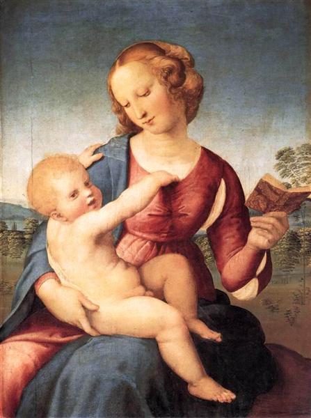 La Madone Colonna, c.1508 - Raphaël