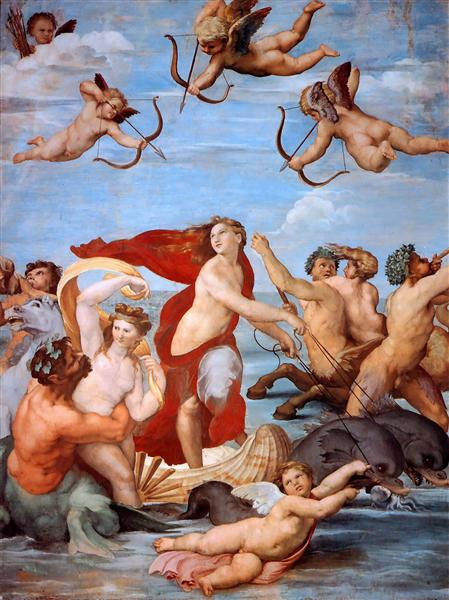 The Triumph of Galatea, 1512 - 拉斐爾