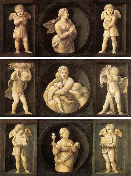 Theological Virtues, 1507 - Рафаэль Санти