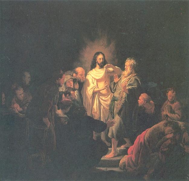Христос оживає, 1634 - Рембрандт