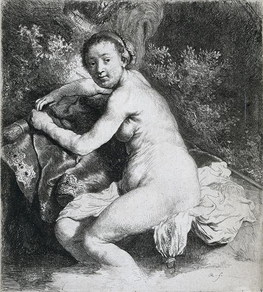 Diana at the bath, 1631 - Рембрандт