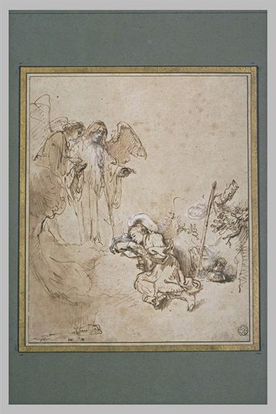 Сон Якова, 1635 - 1645 - Рембрандт