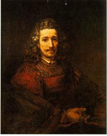 Homem com uma Lupa - Rembrandt