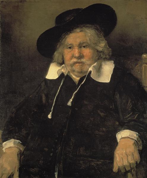 Portrait of an elderly man, 1667 - Рембрандт