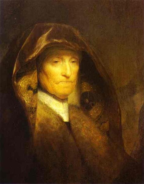 Portrait of the Artist's Mother, 1629 - 1631 - Рембрандт