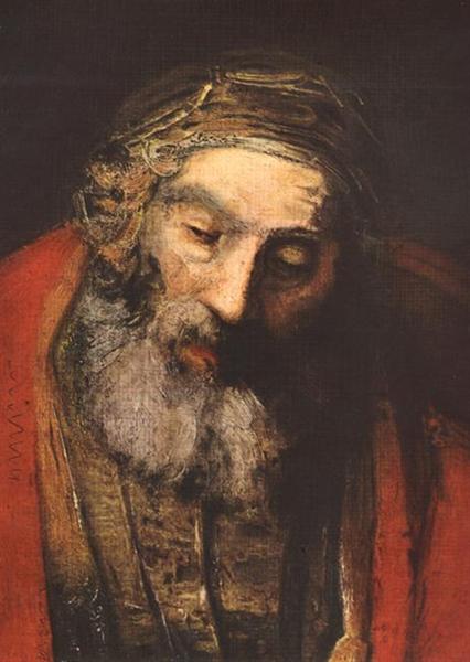 Return of the Prodigal Son(fragment), 1662 - Rembrandt