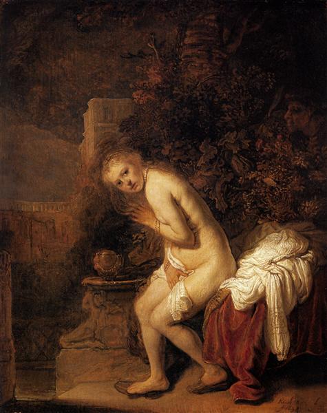 Susanna at the Bath, c.1634 - Rembrandt van Rijn