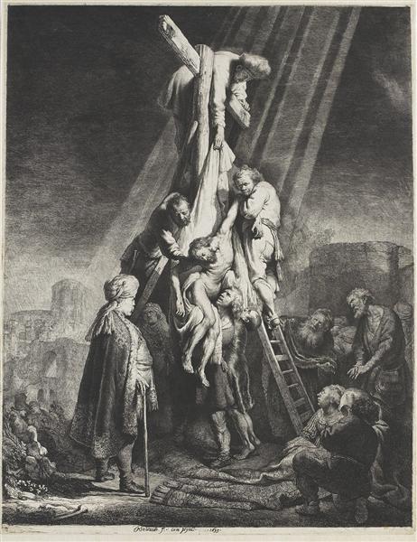 Зняття з хреста, 1633 - Рембрандт